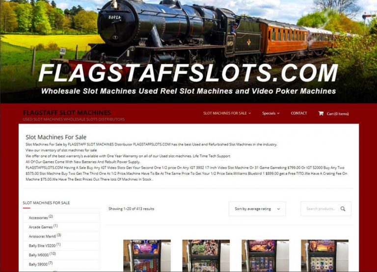 Flagstaff Slots Website