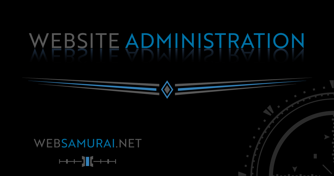 Website Administration by Web Samurai