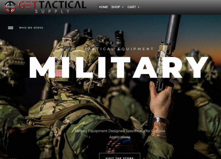 Get Tactical Supply Website