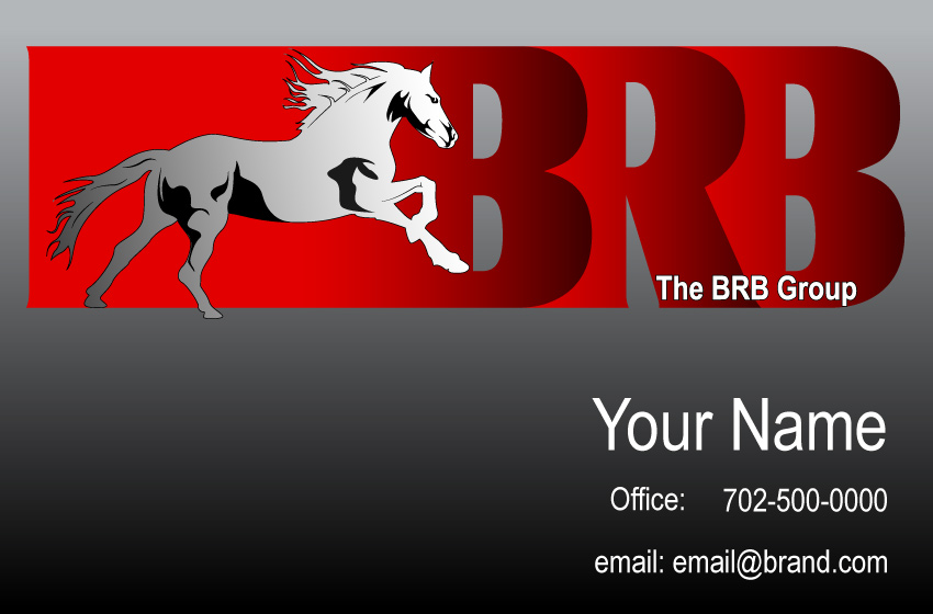 BRB Business Card Design
